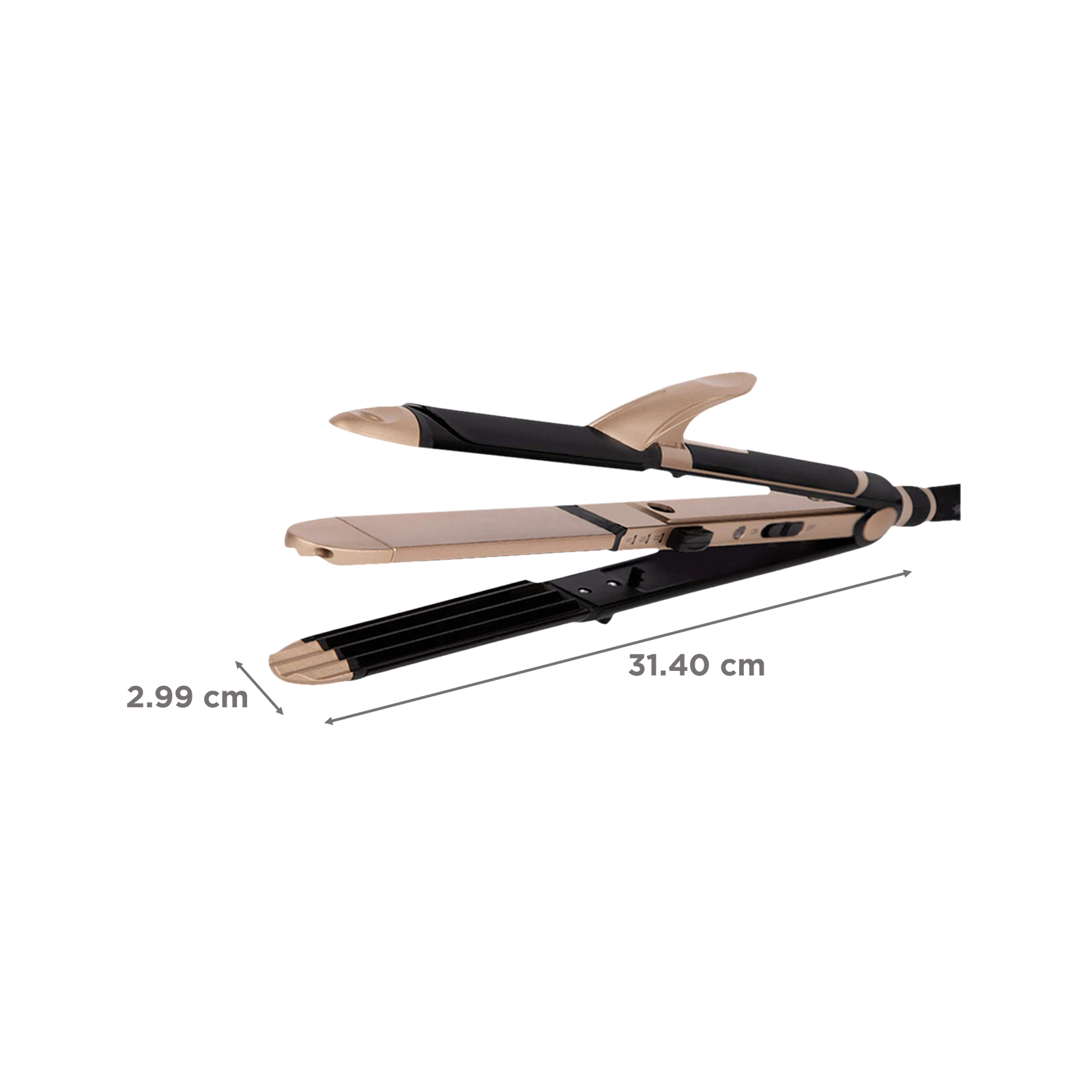 Croma hair straightener outlet and curler